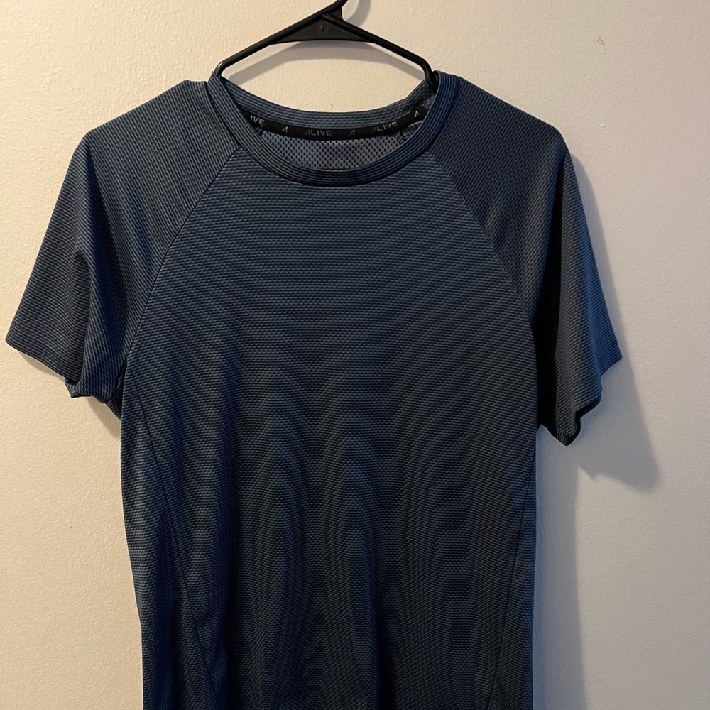 Men's Blue Athletic Shirt